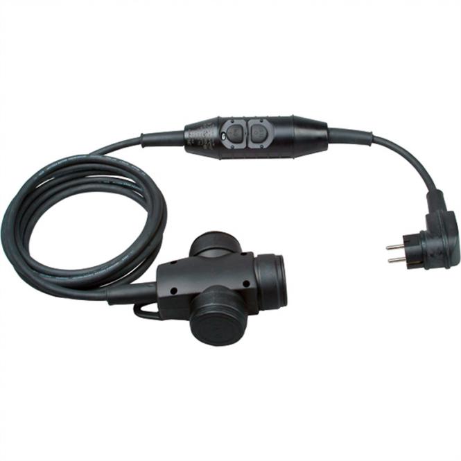 PRCD-S Lg : 3,15m 230V 16A 30mA, Rallonge de protection H07RN-F 3G1,5 