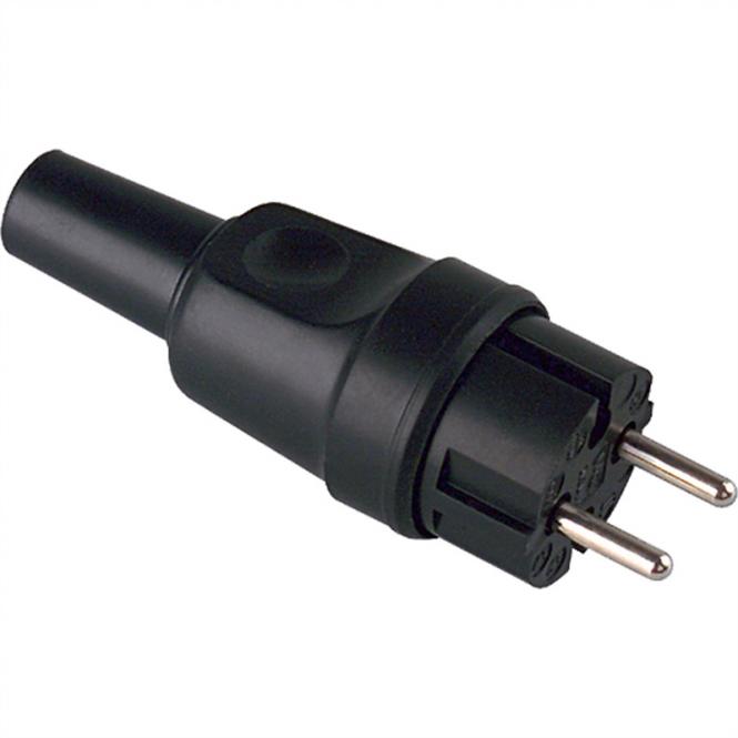 Connecteur en caoutchouc plein 