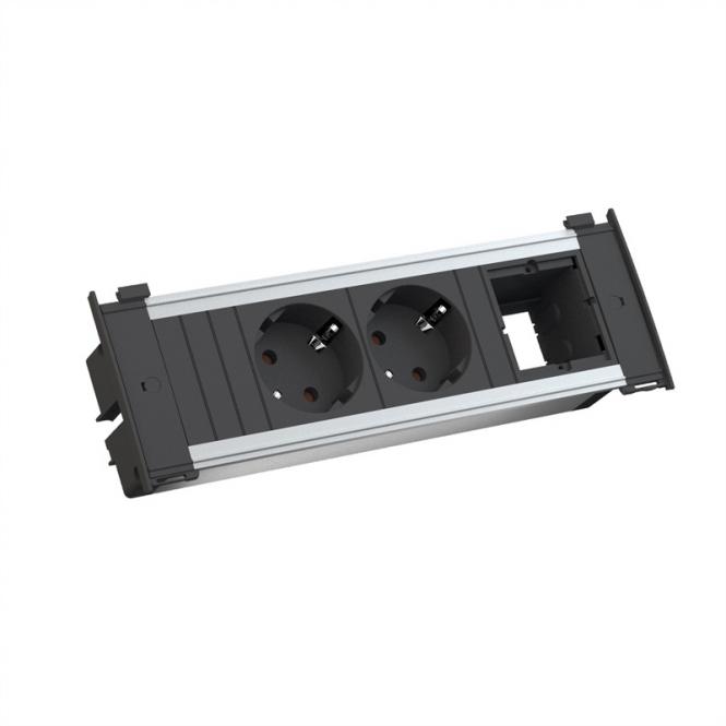 KAPSA Small 2x contact de protection 1x ABD, fiche de montage 