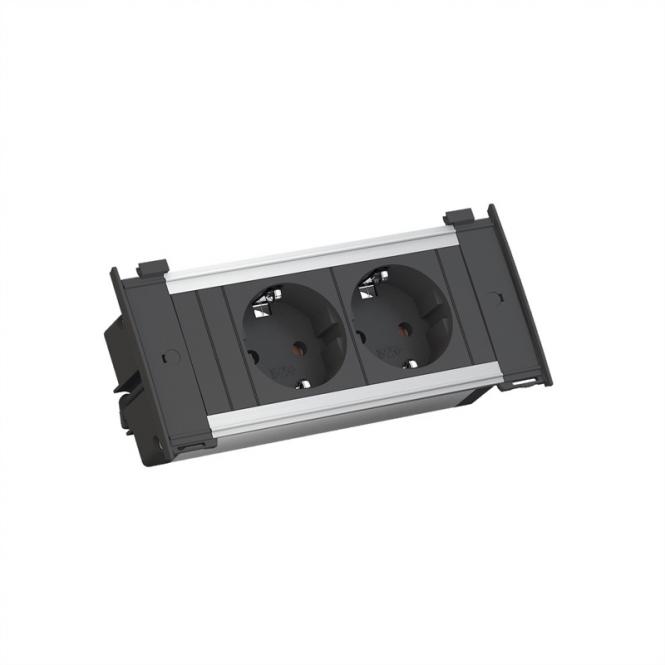 KAPSA X-Small 2x contact de protection, fiche de montage 