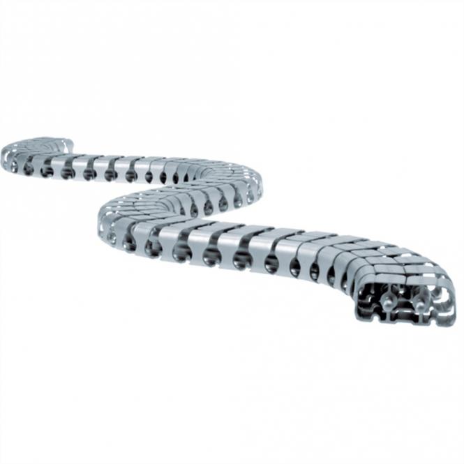 Serpentin de câble Classic argent 