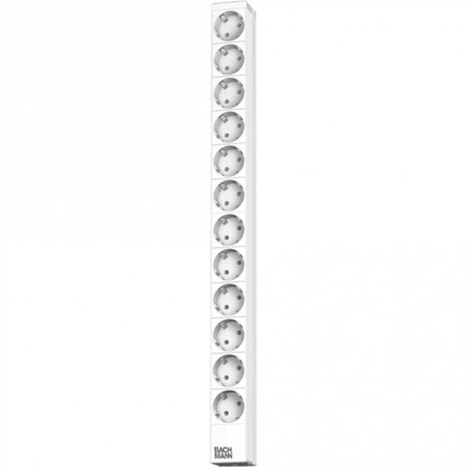 ALU 1HE 12xCEE7/3 Strom 2,0m CEE7/7 565mm 