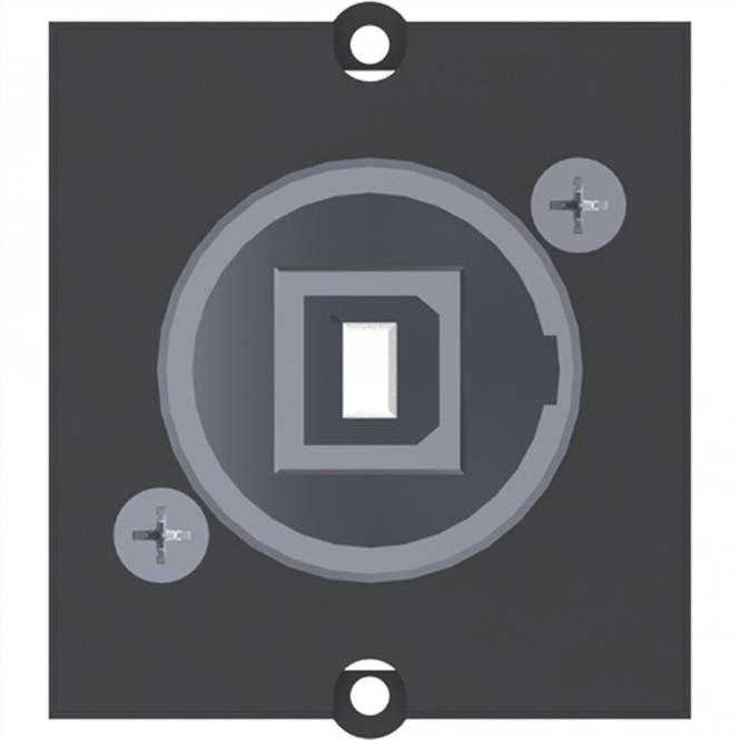 Cadre 1xUSB 2.0 B/A BCM-9 