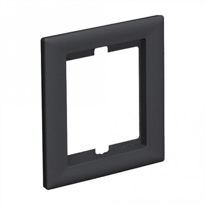 Cadre adaptateur 55x55 noir 