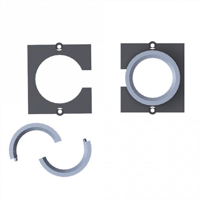 Module Custom 1 x passe-câble VGA 