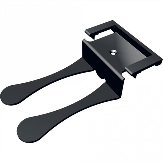 Serpentin de câble Easy-Clip sortie de sol Classic noir RAL9005 