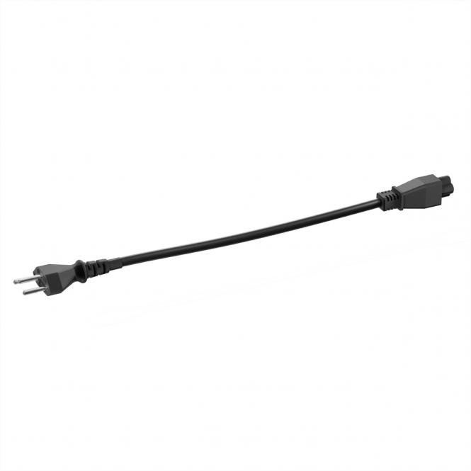 Câble de raccordement H05VV-F 3G 0,75mm², L = 1,0m, noir, T12/IEC C5 