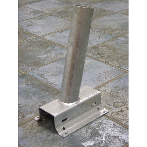 Support mural pour les lampadaires LED, également possible en angle + montage sur poteau 