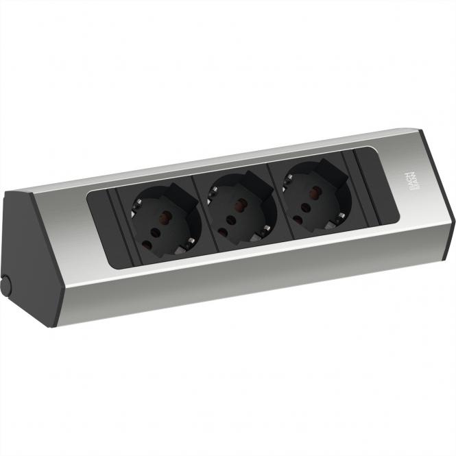 CASIA2 3xP40, hauteur 2,0m, aspect acier inoxydable, Italie 