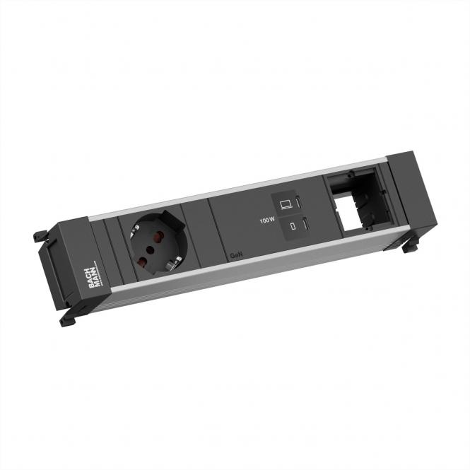 POWER FRAME 1xP40, 1xUSB C/C 100W 1xCM L=0,2m 