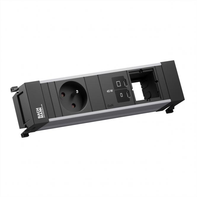 POWER FRAME 1xUTE, 1xUSB C/C 45W 1xCM L=0,2m 
