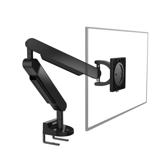 Bras de moniteur ZG1 DS noir, fixation sur table, 17 à 34 pouces, jusqu'à 11kg 