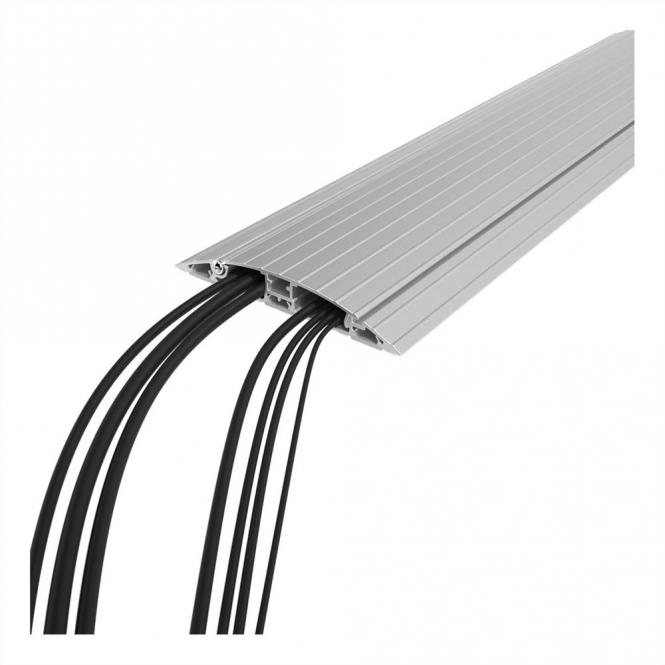 Addit Kabelschutz, gerade 402, silberfarben, 60cm 