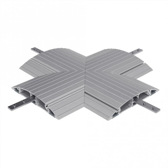 Addit protège-câbles, connexion croisée 472, argent 