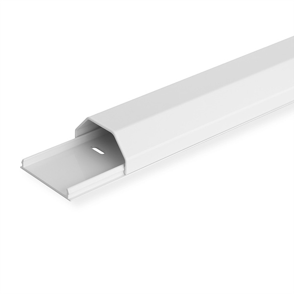Kabelkanal, Aluminium, 50x26mm, weiß, 1,1m 