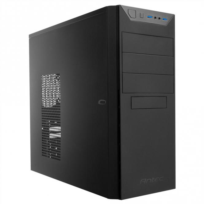 VSK 4000B-U3/U2 Tower PC Gehäuse ATX, schwarz 