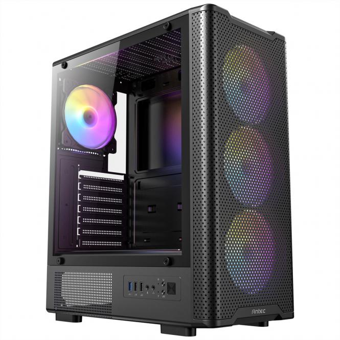 VX-310 ARGB ATX, Micro-ATX, ITX  Boîtier PC gaming mi-tour, noir 