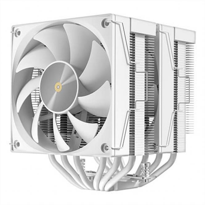 Refroidisseur de CPU F620 Digital Pro White, ventilateur de processeur 