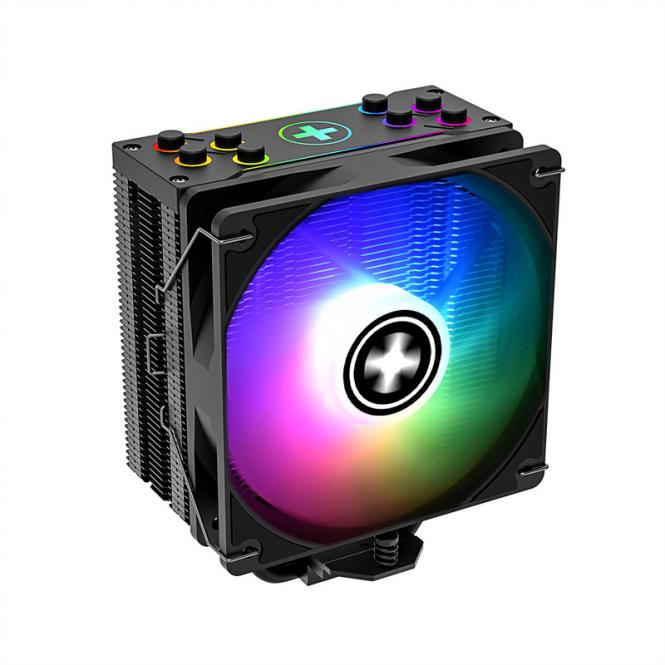 Xilence M704PRO.ARGB AMD und Intel CPU Kühler, 120mm ARGB PWM Lüfter, 180W TDP 
