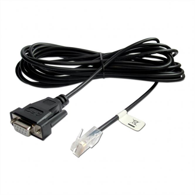 AP940-1525A Serial Comumication Cable DB9-RJ45, schwarz, 2m 