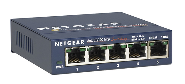 ProSafe 5-Port Fast Ethernet Switch 