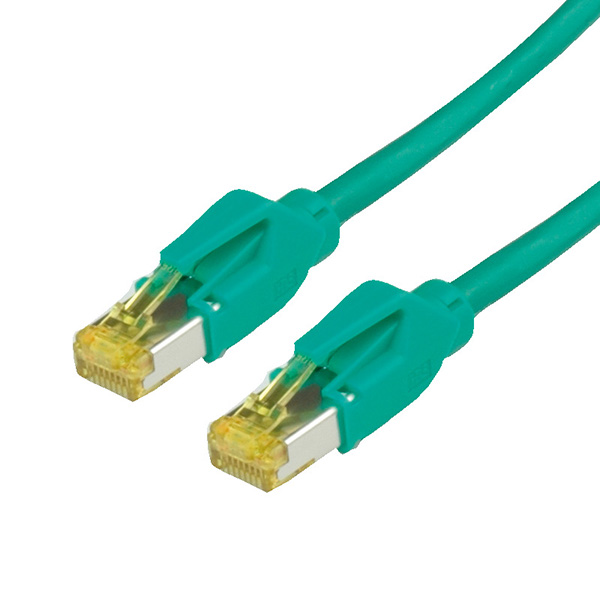 Câble patch, UC900/HIROSE TM31, Cat. 6a 2,0 m | vert