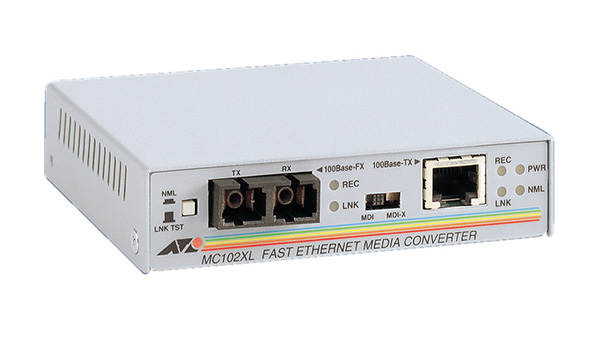 Ethernet-Konverter, RJ-45 auf 100Base-FX/SC 