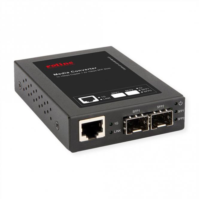 Convertisseur Gigabit, RJ-45 - mini GBIC 