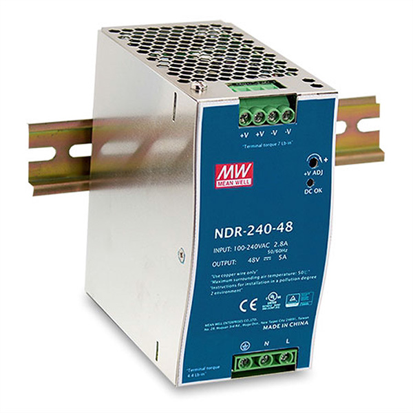 DIS-N240-48 Bloc d'alimentation industriel 240W Rail DIN externe 