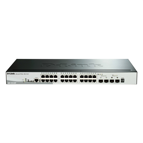 DGS-1510-28P Gigabit POE Switch 28-Port Smart Managed Stack 