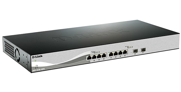 D-Link DXS-1210-10TS, 10-Port Smart Managed 10G Switch 2x SFP+ 