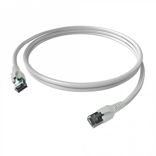 EasyLan FlexBoot Patchkabel Kat.6A, S/FTP, weiß, 2m 