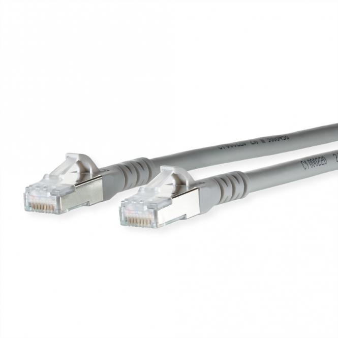 Patchkabel Cat.6A AWG 26, LSOH, grau, 3m 