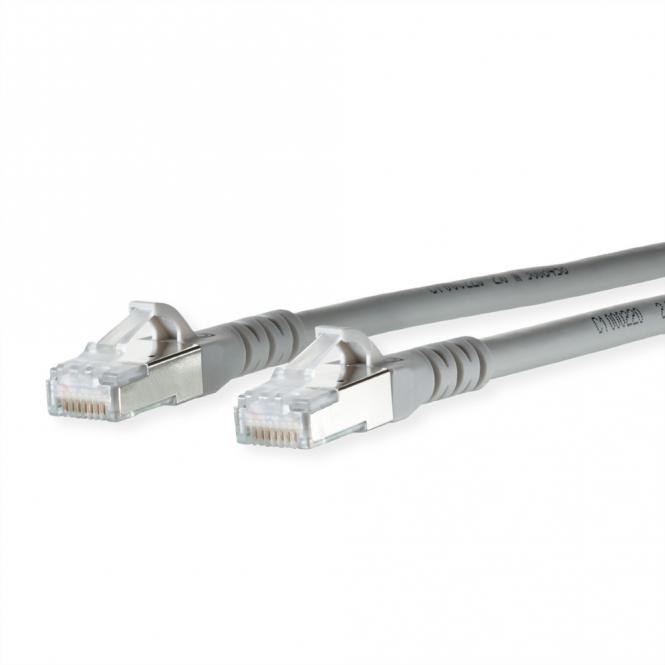 Patchkabel Cat.6A AWG 26, LSOH, grau, 20m 