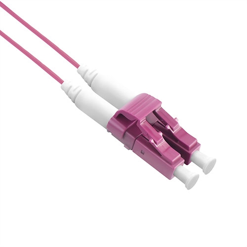 LWL-Kabel SLIM, 50/125µm OM4, LC/LC, violett 