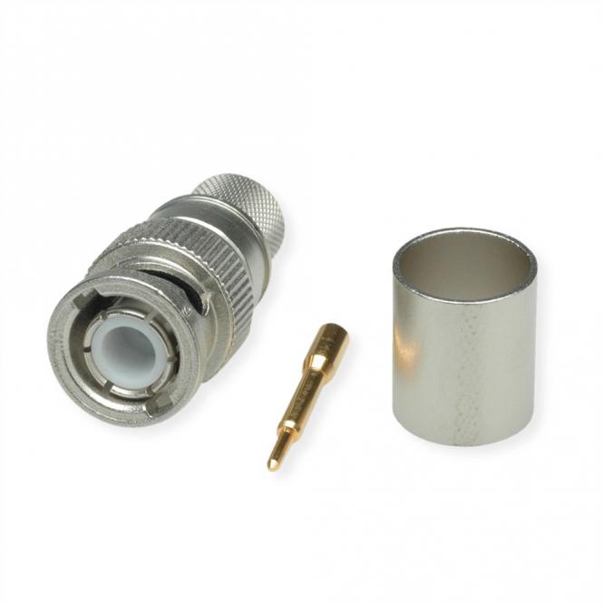 Fiche BNC droite à sertir RG 213/U 