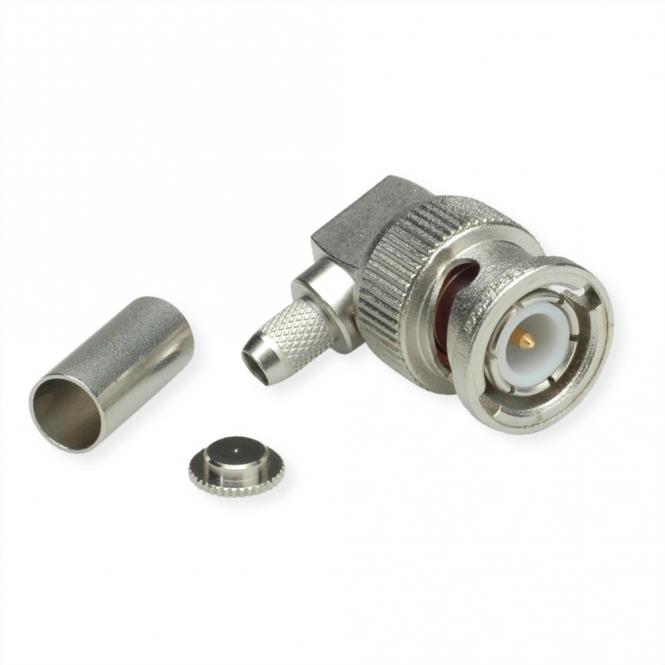 Connecteur BNC coudé 50 Ohm pour RG-223/U 