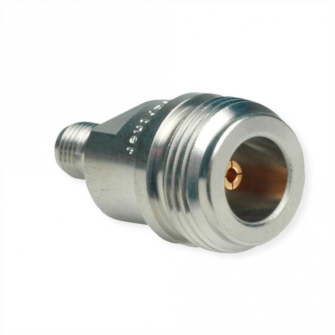 Adaptateur femelle N / femelle SMA 