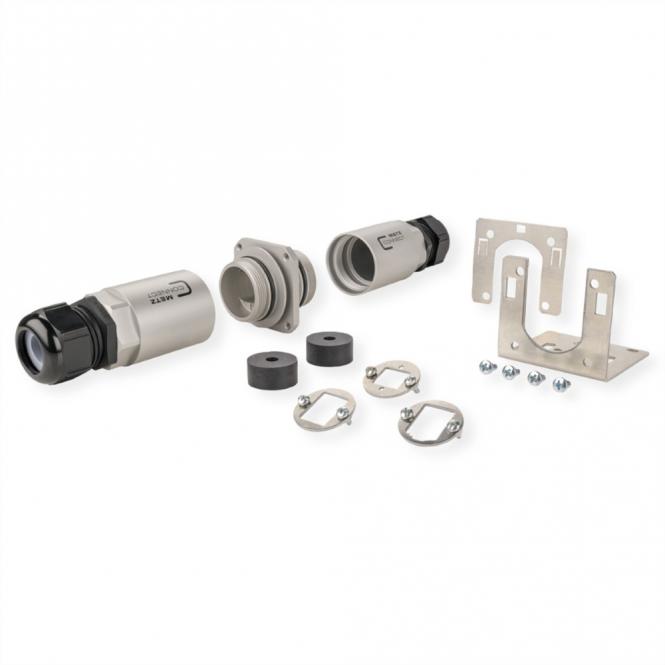 MCO IP69k boîtier de protection pour une utilisation en extérieur, kit avec équerre de montage 