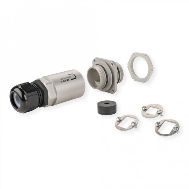 MCO IP69k boîtier de protection pour une utilisation en extérieur, kit de traversée de mur/boîtier 