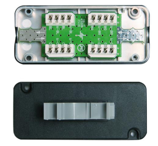 Module de raccordement Cat.7A (Classe FA) pour glissières 