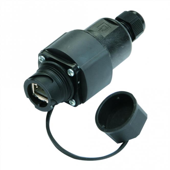 STX V1 Freie Anschlussdose, RJ45 Modul B Cat.6A (ISO/IEC) 