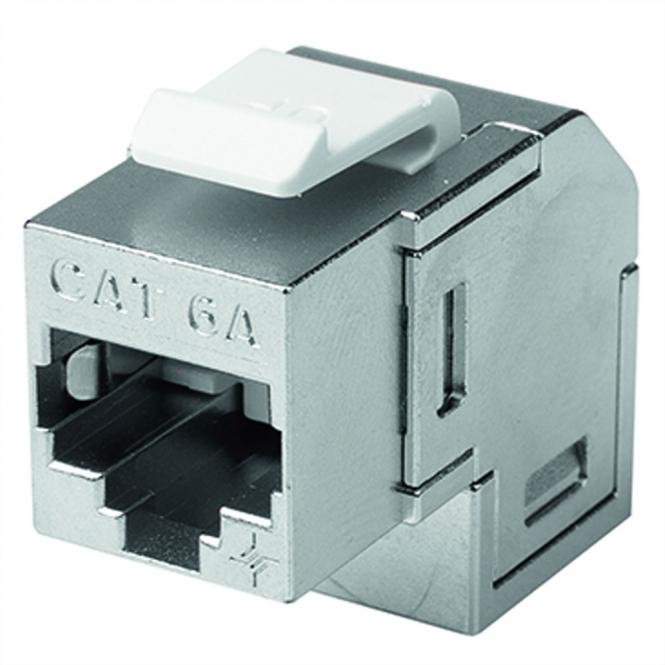 AMJ-Kupplung 90° Cat.6A, RJ45 (f-f) 