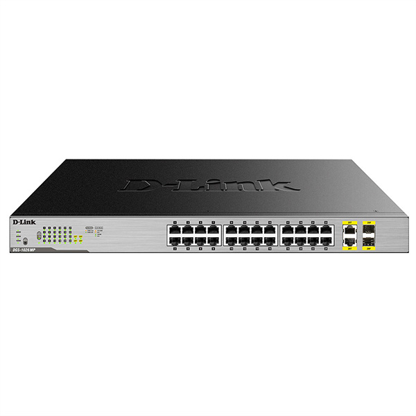 26-Port Gigabit PoE+ Layer2 Switch 