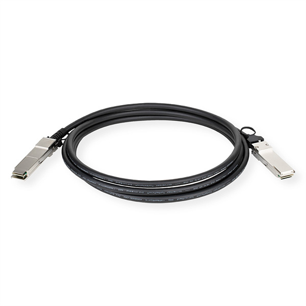 DEM-CB300QXS, 40G QSFP+ câble à fixation directe, 3,0m 