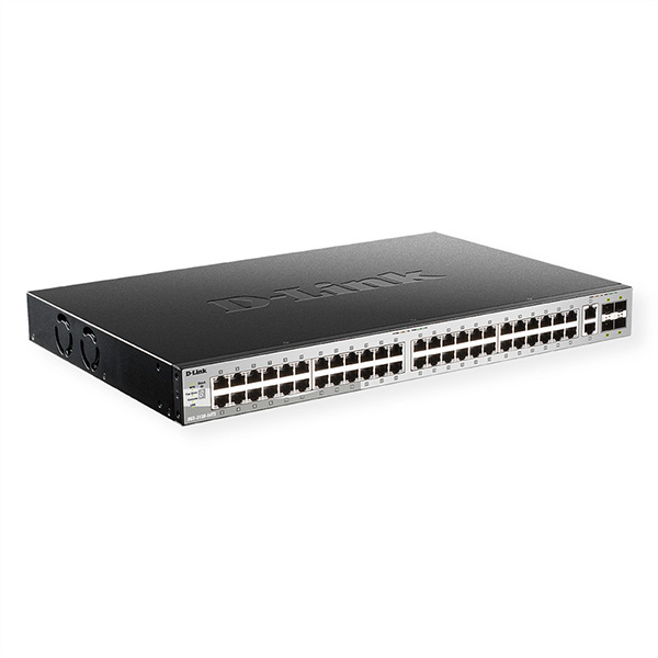DGS-3130-54TS/SI, 54-Port Gigabit Switch, Layer 3, Stack 
