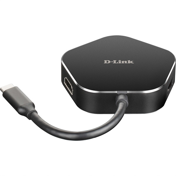 DUB-M420 USB-C, concentrateur USB 3.0 à 4 ports, avec HDMI et port de chargement USB-C 