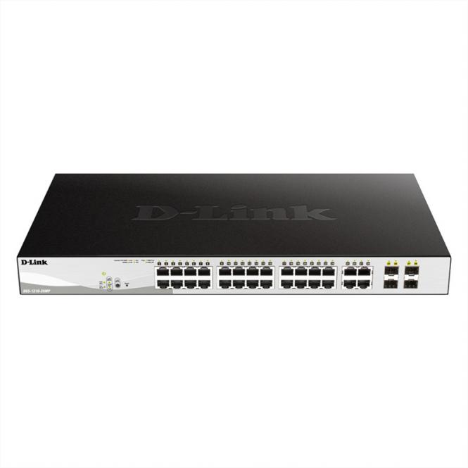 DGS-1210-28MP Commutateur 28Port Layer2 PoE+ Gigabit Smart Managed 