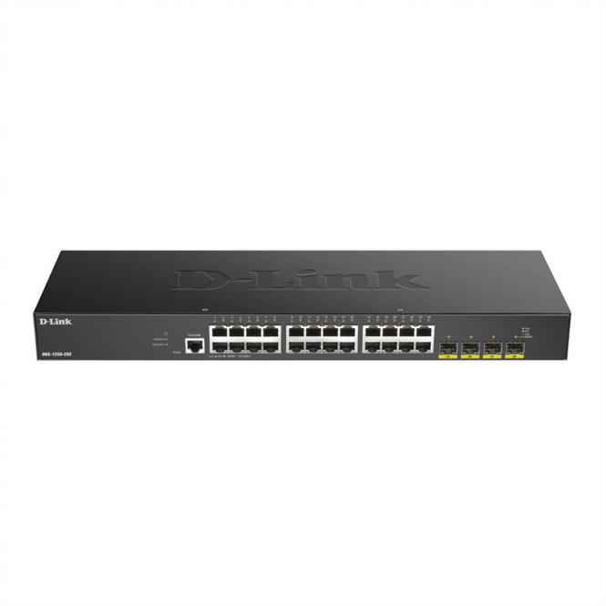 DGS-1250-28X Commutateur Gigabit 28 ports Smart Managed 4x 10G 