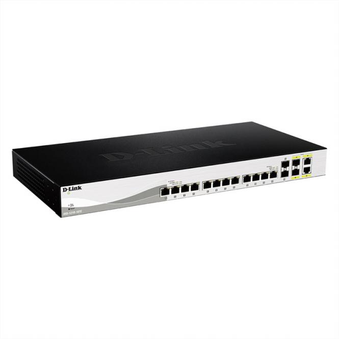 DXS-1210-16TC Commutateur 16 ports Smart Managed 10G 2x SFP+ 2x Combo 